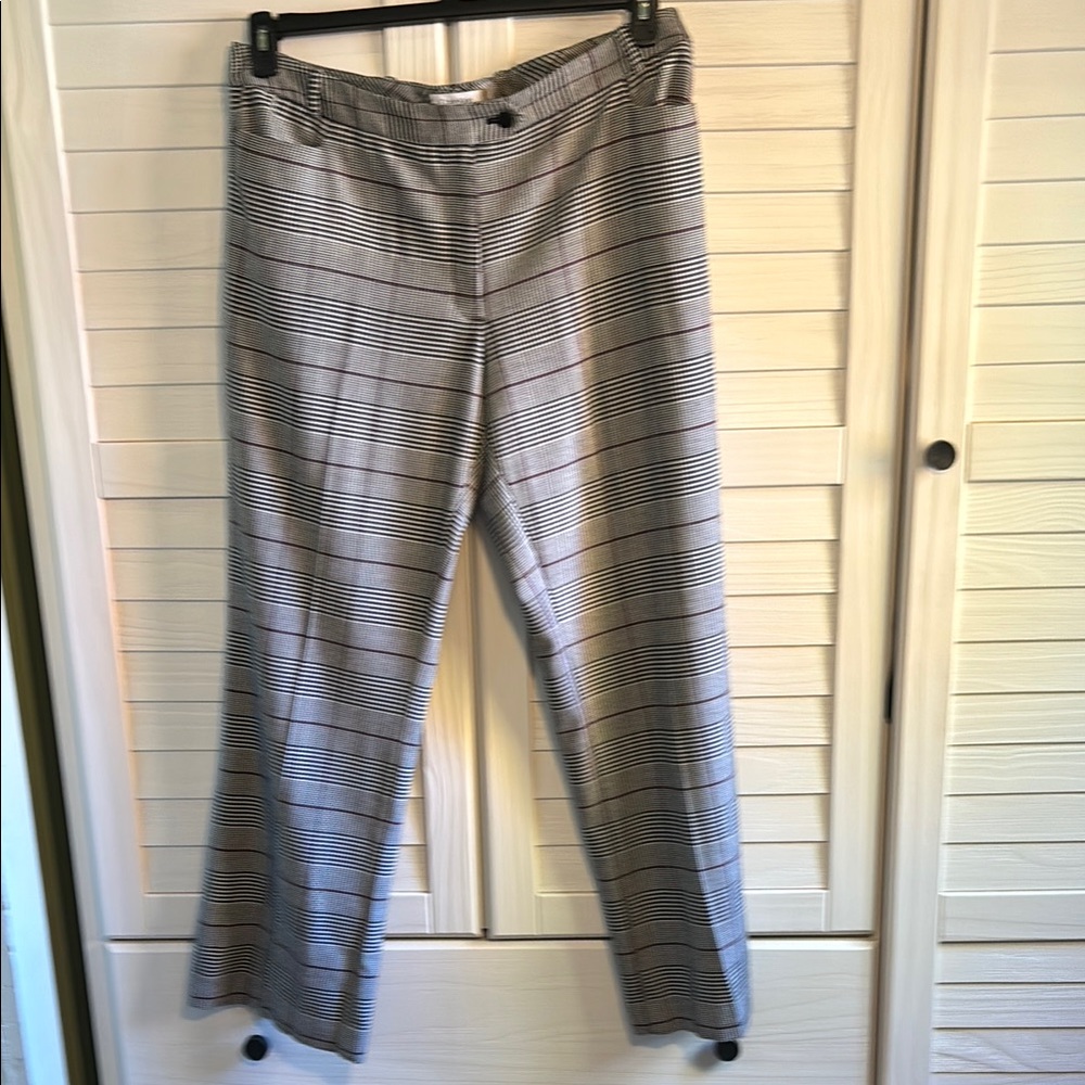Calvin Klein Plaid/Houndstooth Women’s Trousers